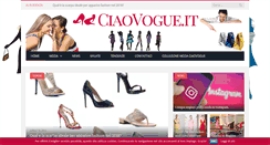Desktop Screenshot of ciaovogue.it